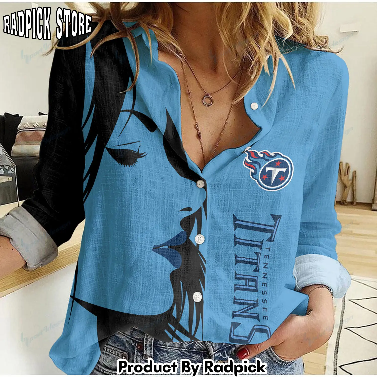 Radpick tennessee titans woman shirt rp66271
